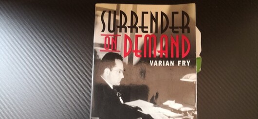 Extract from book cover: Surrender on Demand 