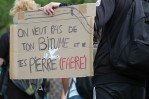 cortège en direction de l' autoroute samedi 10 octobre 2026